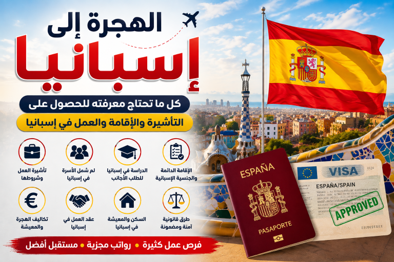 الهجرة إلى إسبانيا 2026